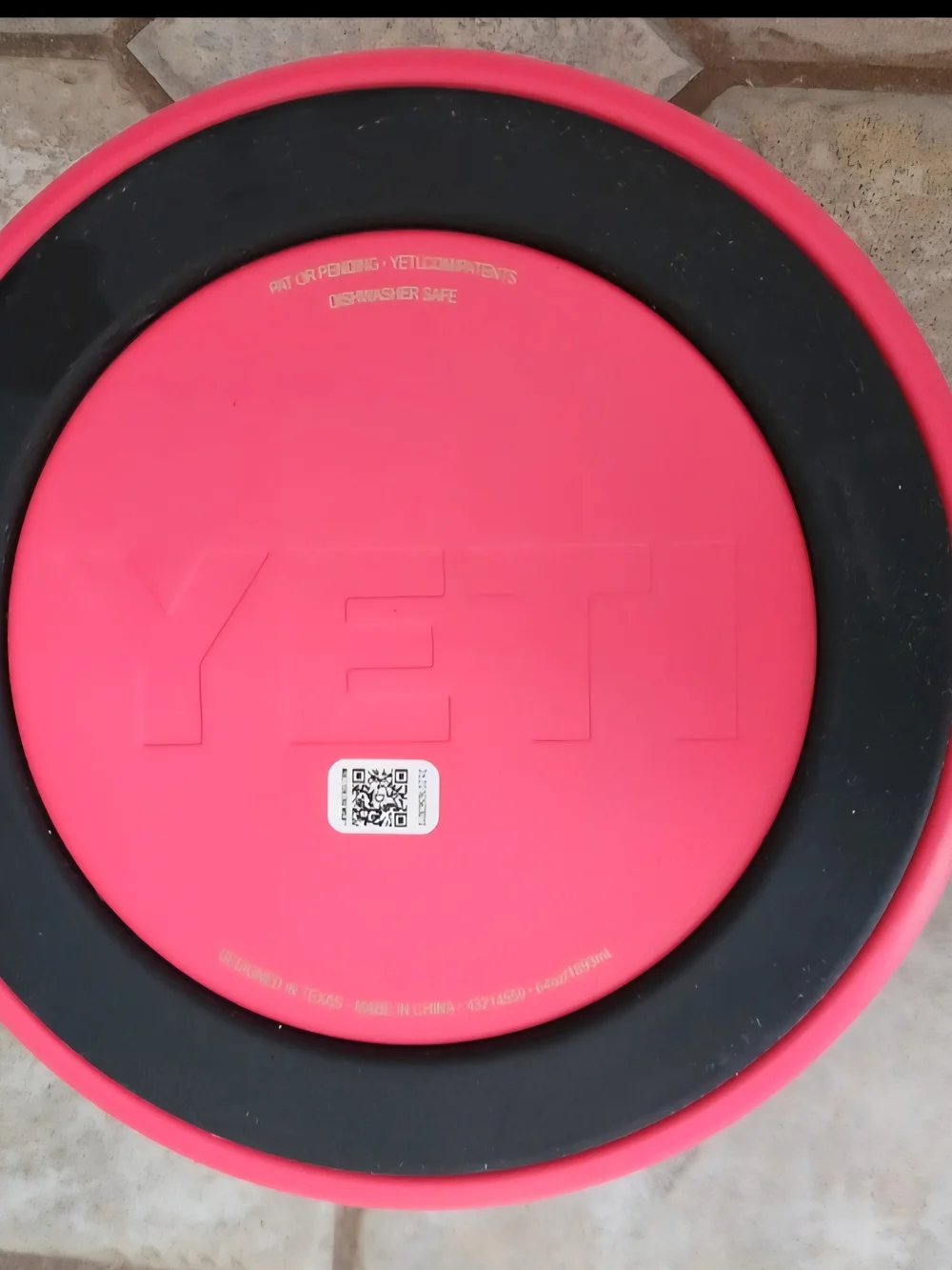 Yeti Boomer Pink Stainless Steel Bowl